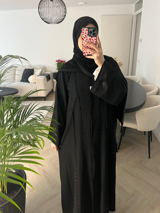 Elegant abaya - Black