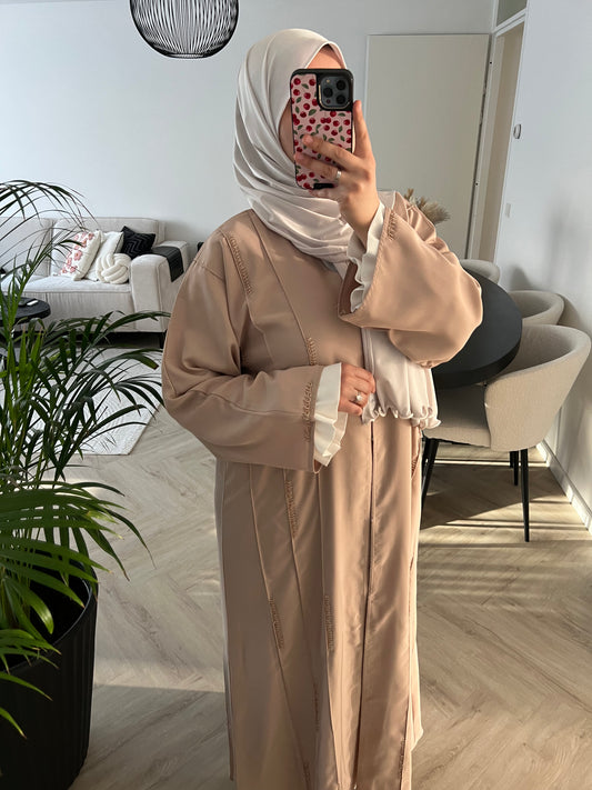 Elegant abaya - Beige