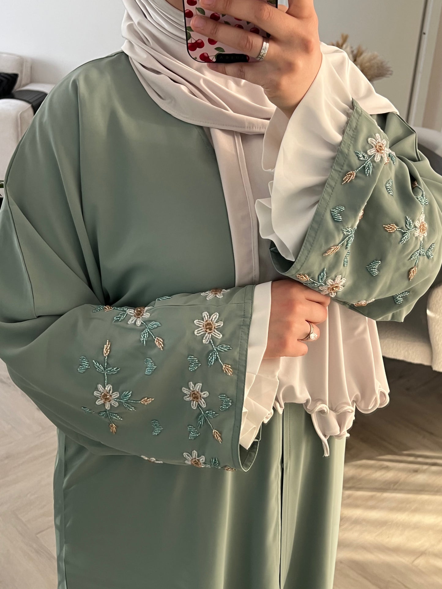Daisy abaya - Green