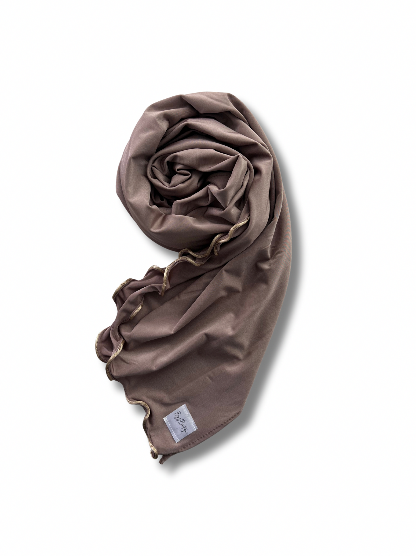 Satin premium jersey line - Ashy brown