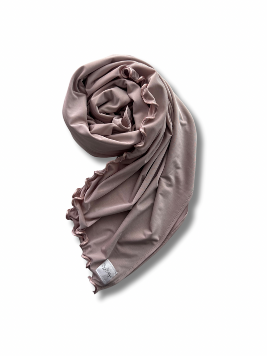 Satin premium jersey line - Pink powder