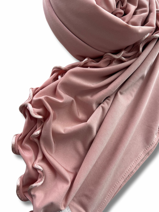 Satin premium jersey line - Blossom