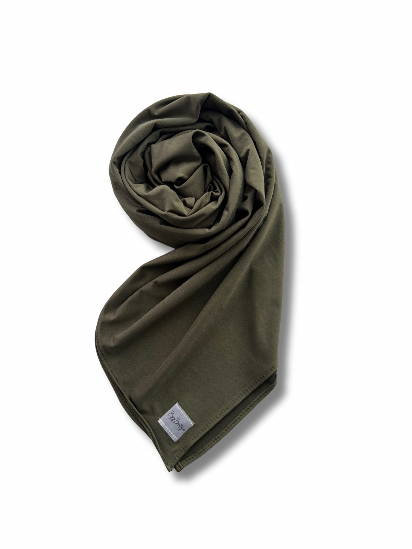 Satin premium jersey - Army green