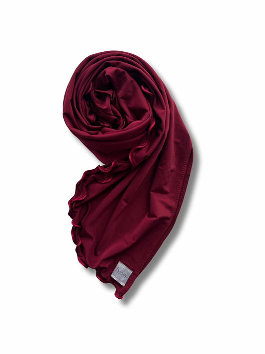 Satin premium jersey line - Bordeaux