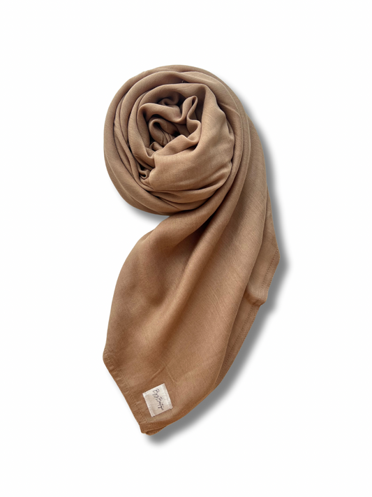 Modal hijab - Latte