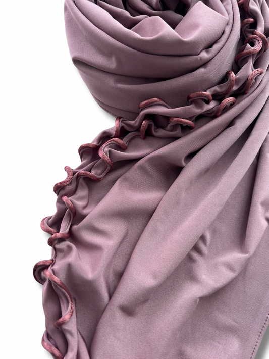 Satin premium jersey line - Flora