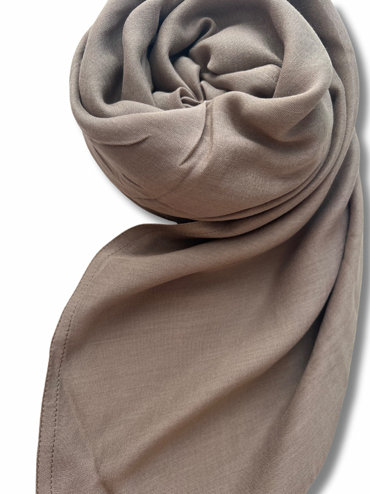 Modal hijab - Brown khaki