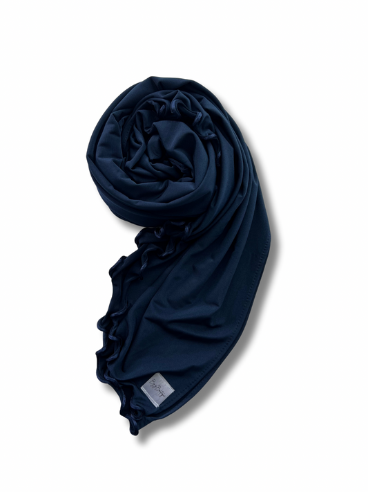 Satin premium jersey line - Dark blue