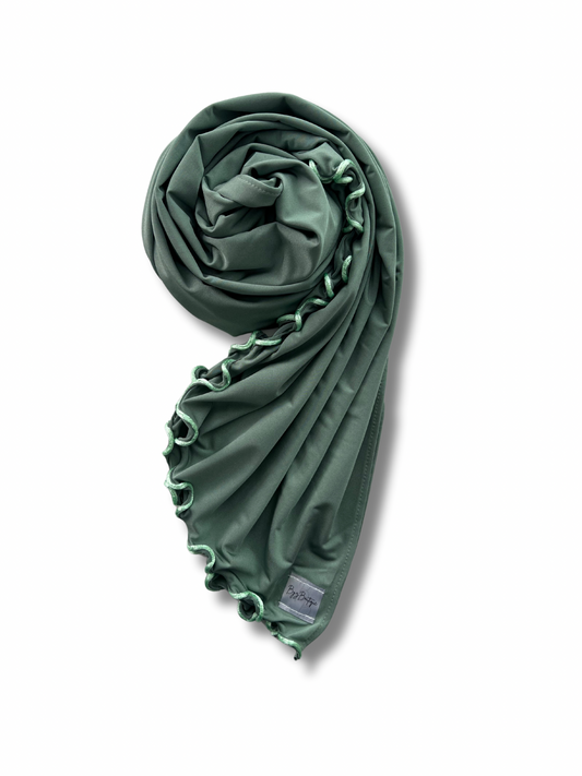 Satin premium jersey line - Pistachio