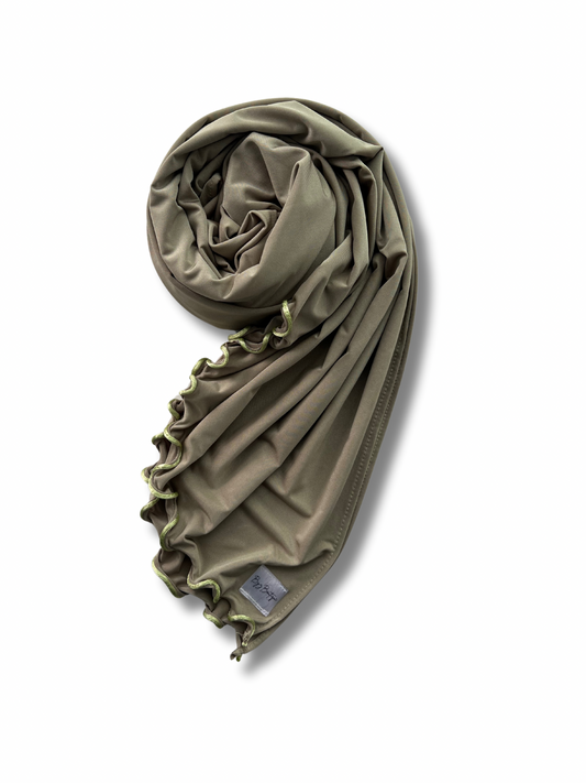 Satin premium jersey line - Olive