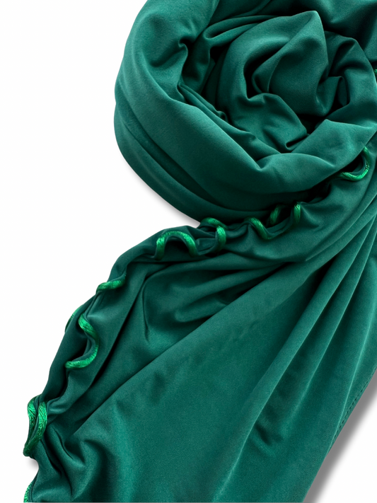 Satin premium jersey line - Pine