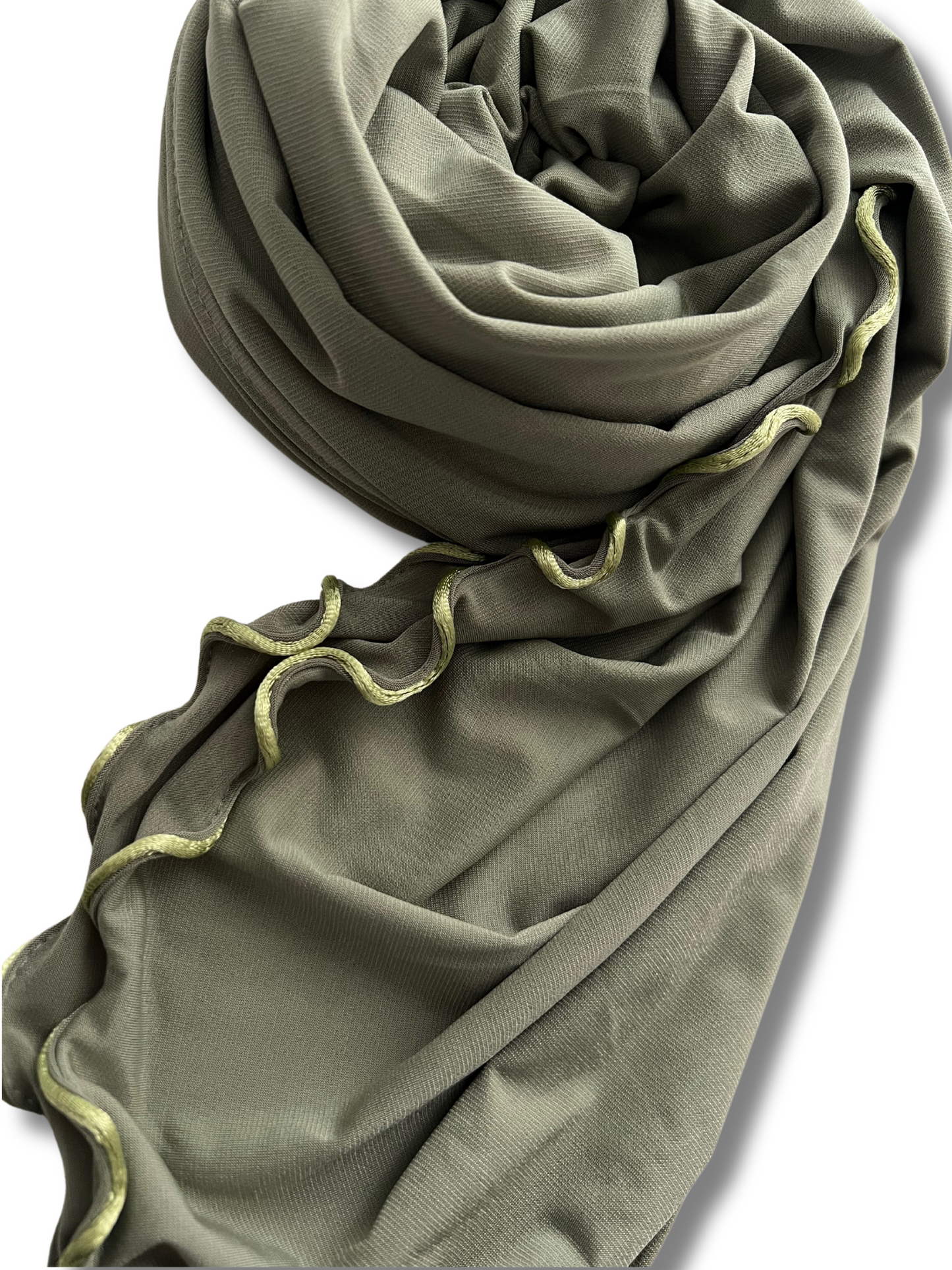 Premium jersey line hijab - Pistachio