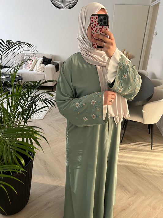 Daisy abaya - Green