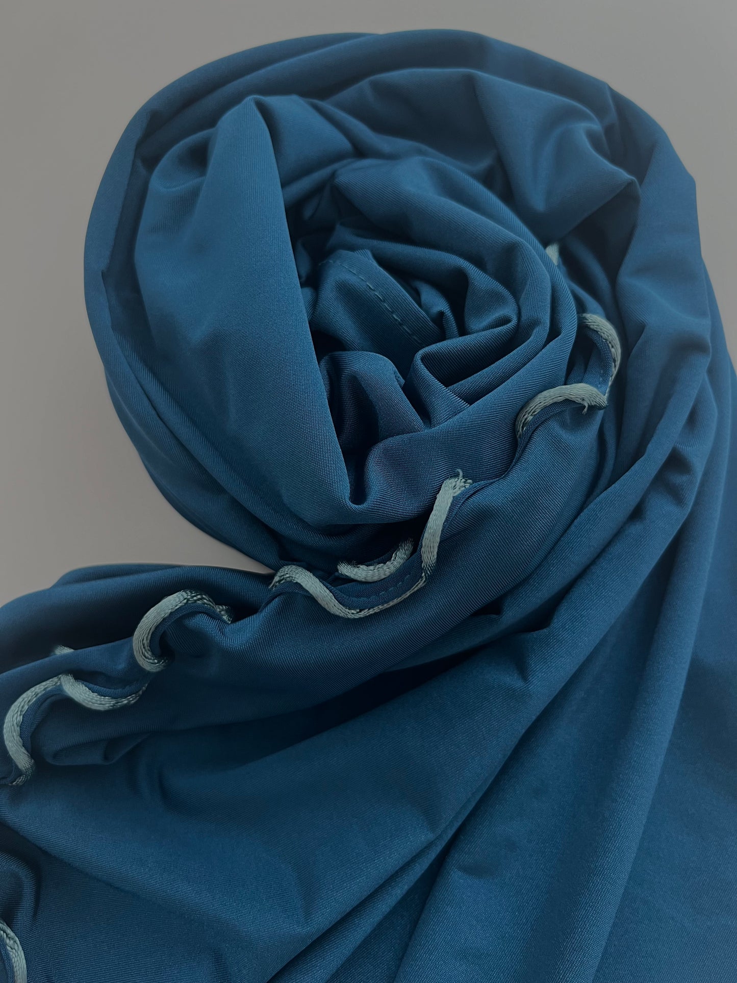 Satin premium jersey line hijab - Sea Foam