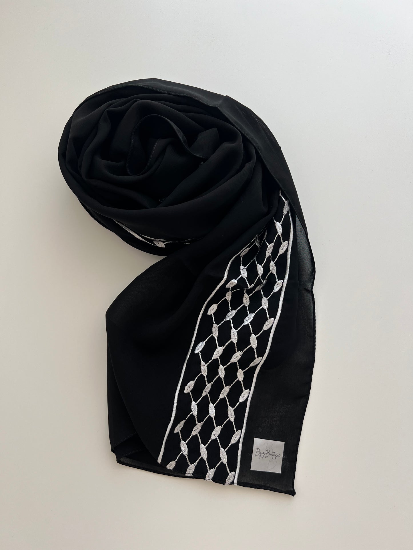 Keffiyeh kimono black