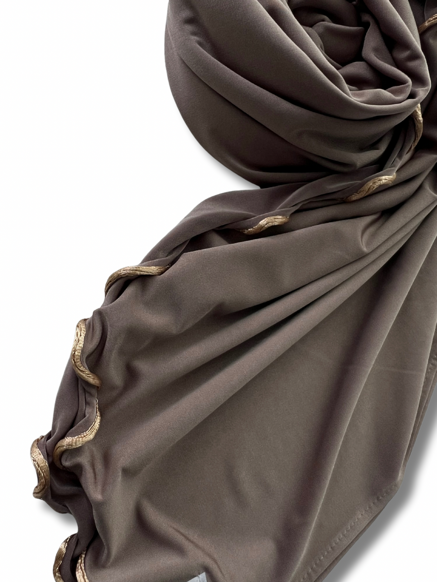 Satin premium jersey line - Oak brown