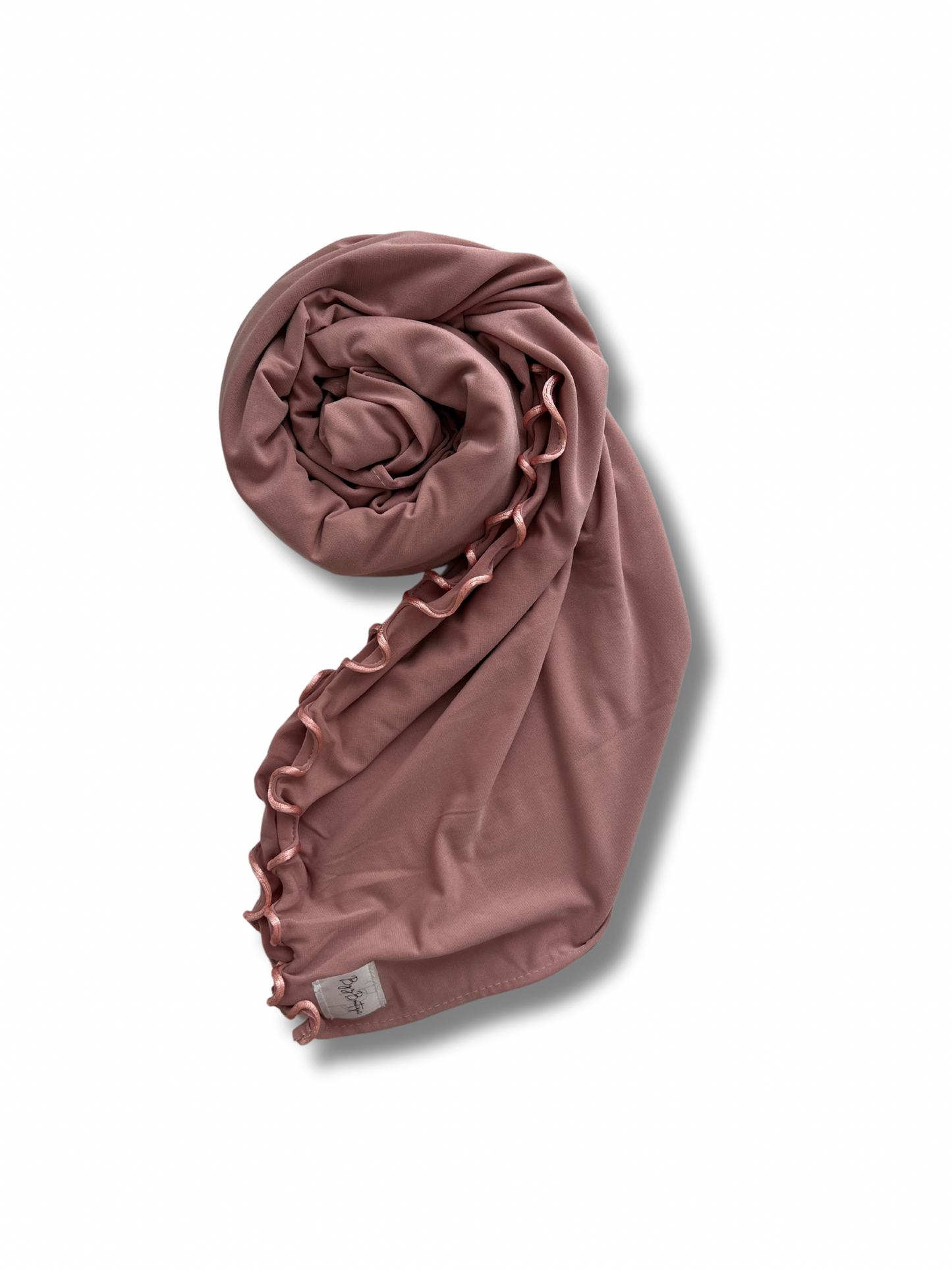 Premium jersey line hijab - Peony