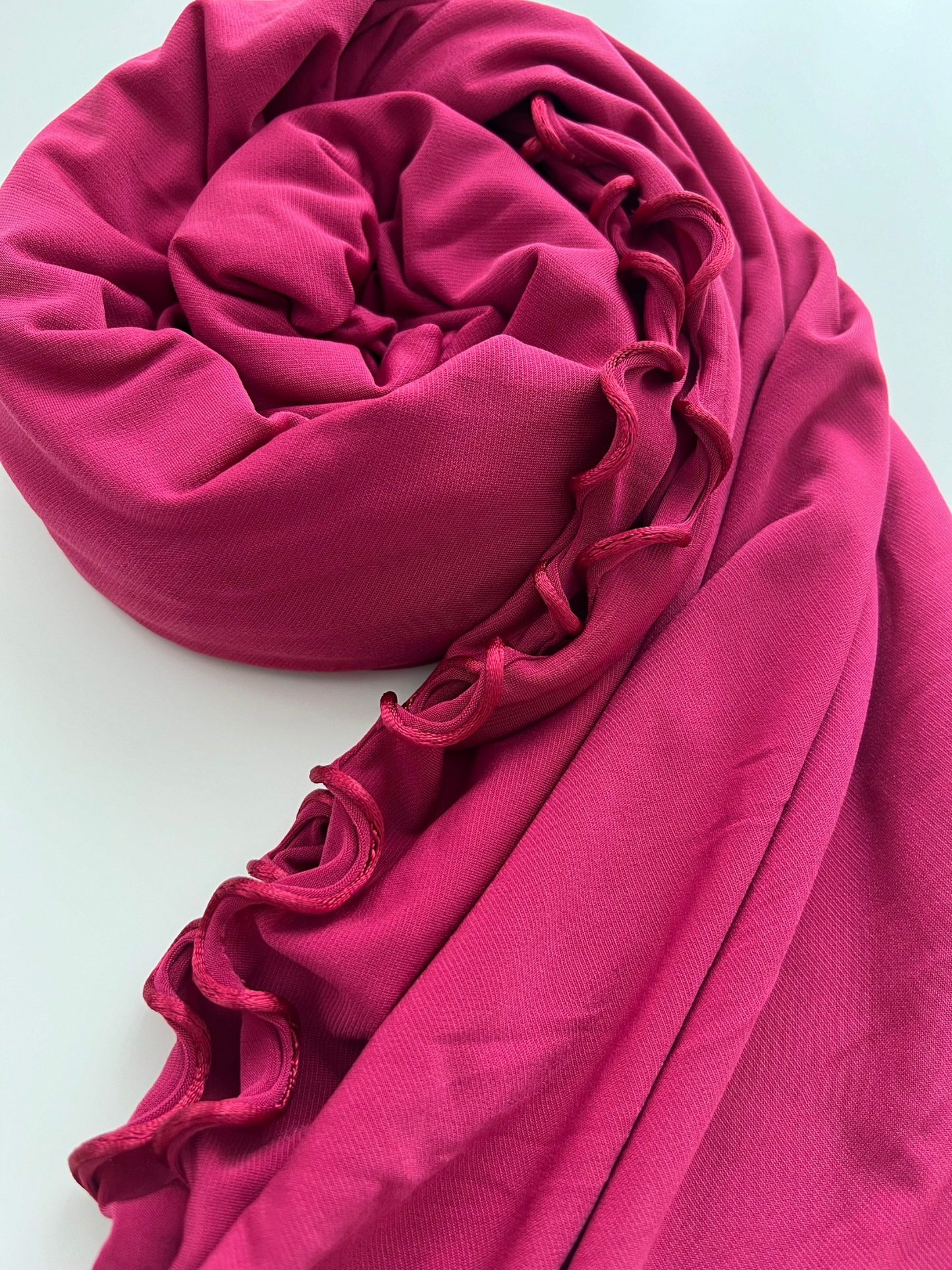 Premium jersey line hijab - Magenta