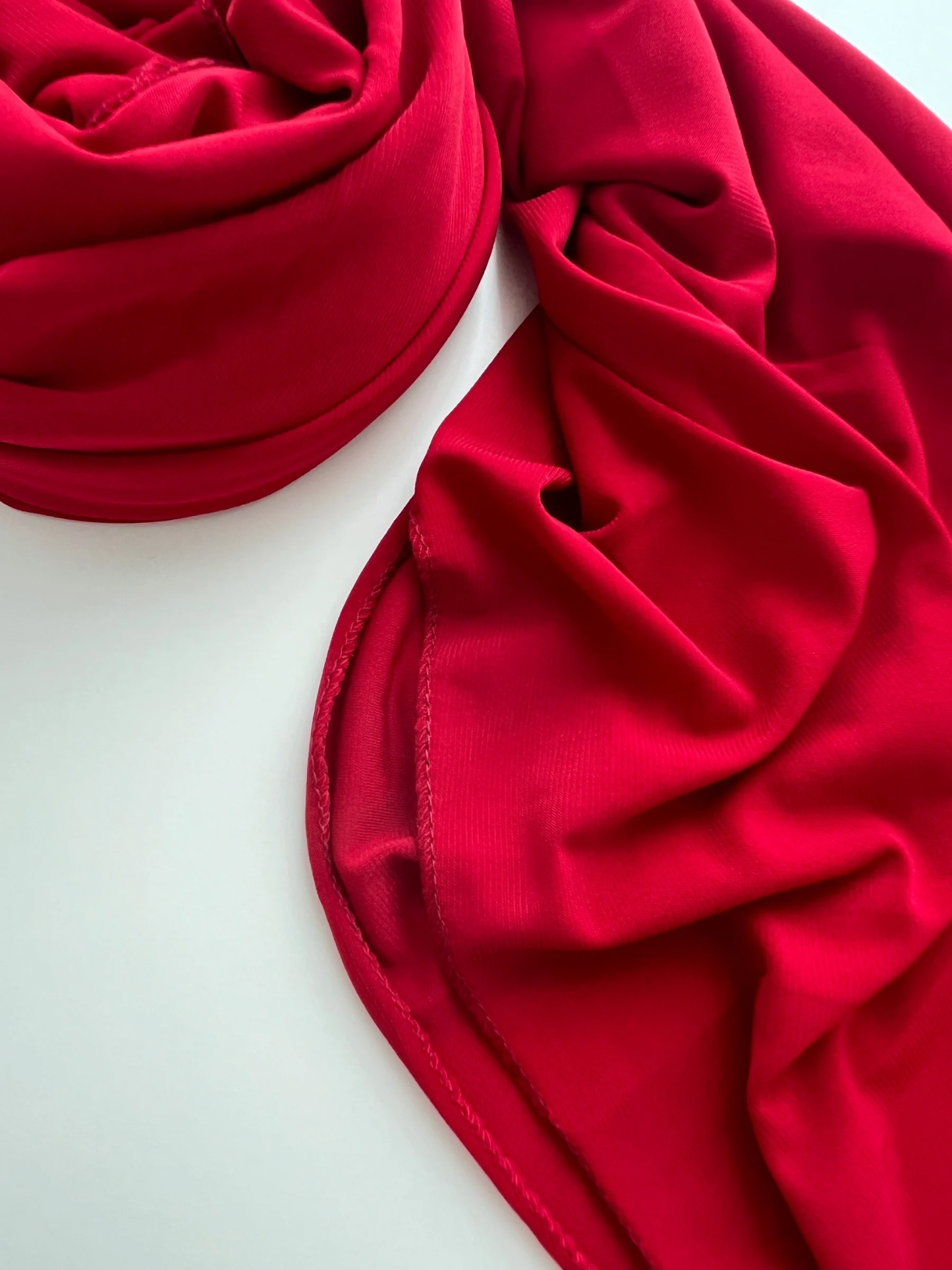 Premium jersey hijab - Cherry