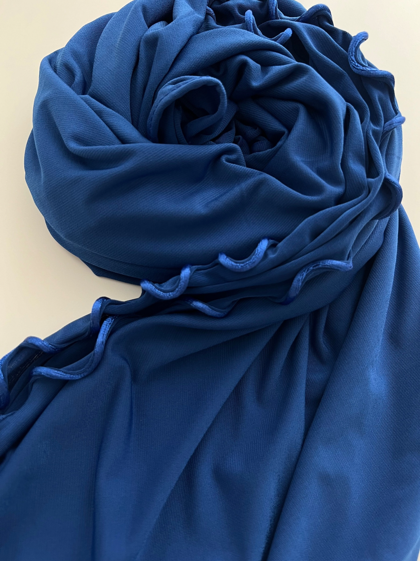 Premium jersey line hijab - True Blue