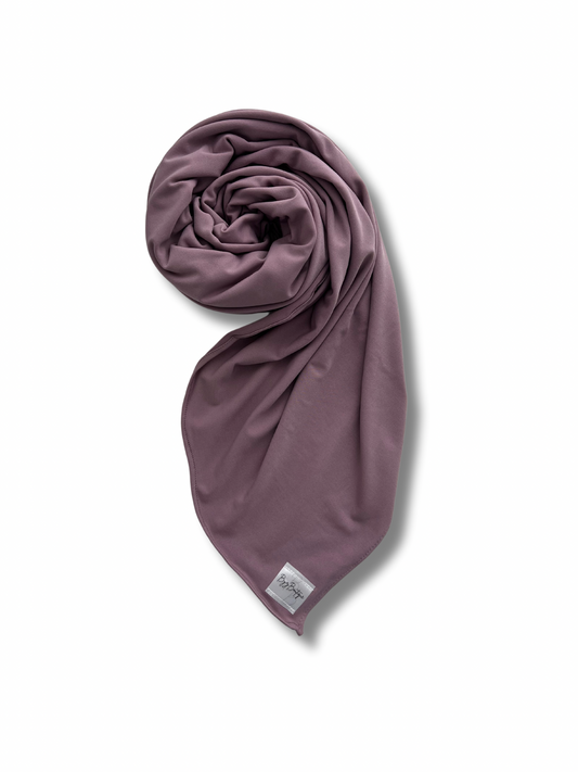 Premium jersey hijab folded - Lilac