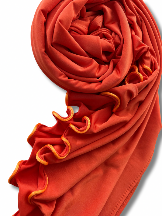 Satin premium jersey line - Orange