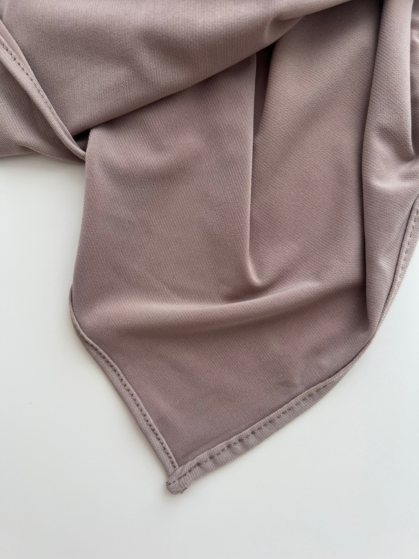 Premium jersey hijab folded - Almond