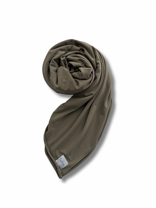 Premium jersey - Olive brown